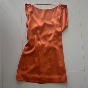COS Vibrant Orange Blouse NWOT